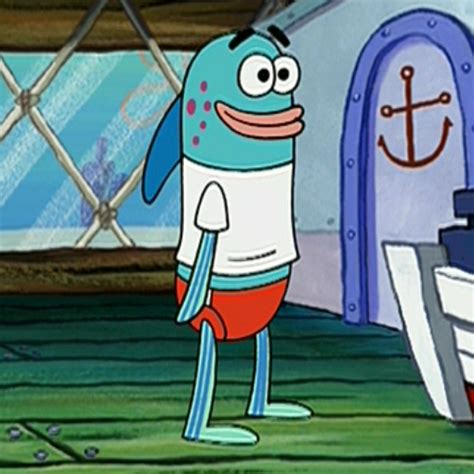 Blue fish on spongebob - The greaser fish, also known as Thug 2, the head biker guy, security guard, and the construction worker, is a muscular fish who first appears in the episode "No Weenies Allowed." He is a muscular green fish with black hair and a short dark green dorsal fin. He wears a white tank top and brown pants that cover up his feet with a black belt. Thug 2 …